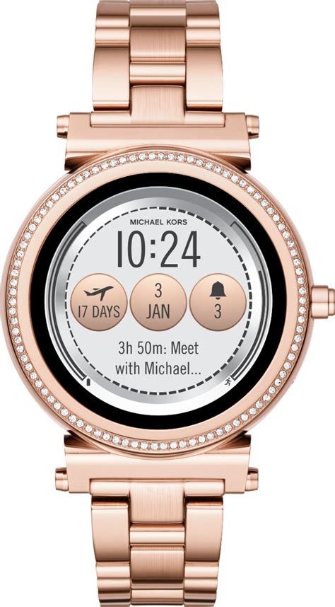 what does michael kors sofie smartwatch do|Michael Kors access sofie smartwatch.